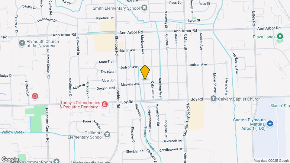 9024 Marlowe Ave Map and Location Details