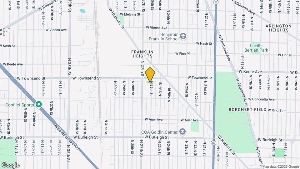 3363 N 26th St Mapa y Detalles de la Ubicación