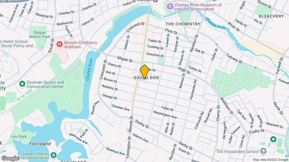 118 Ash St, Unit 1 Map and Location Details