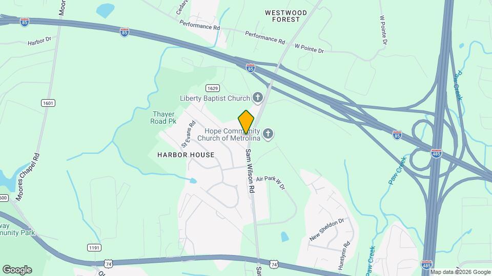 3224 Sam Wilson Rd Map and Location Details