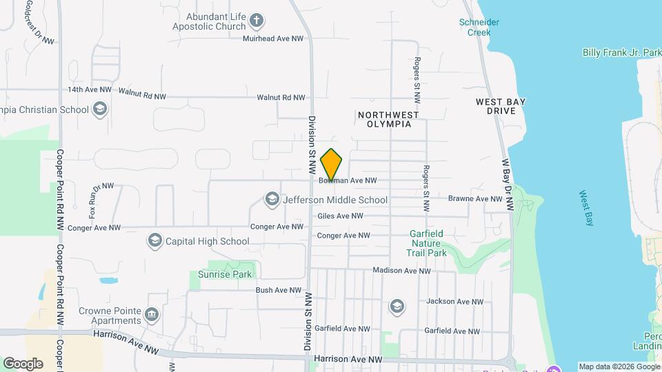 935 Cushing Ct NW Map and Location Details