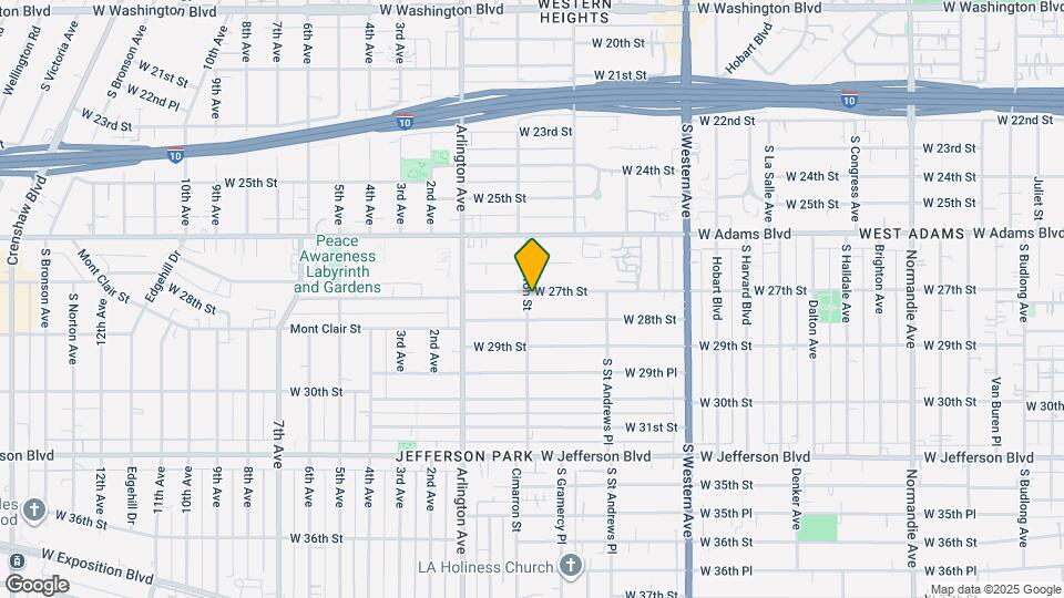 2196 W 27th St Map and Location Details