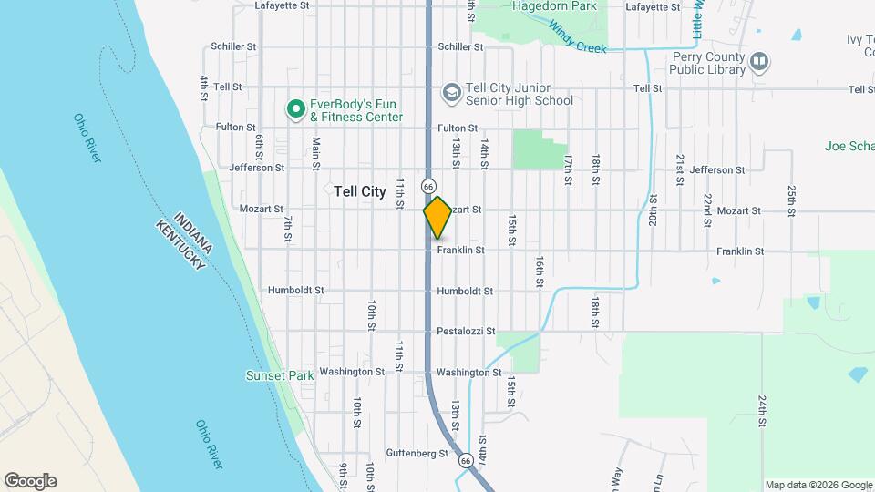 602 12th St Map and Location Details