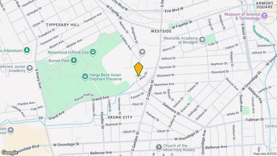 839 S Wilbur Ave Map and Location Details