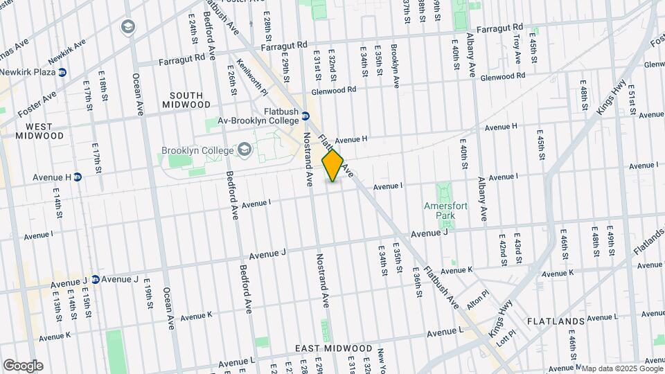 3101-3123 Avenue I Mapa y Detalles de la Ubicación