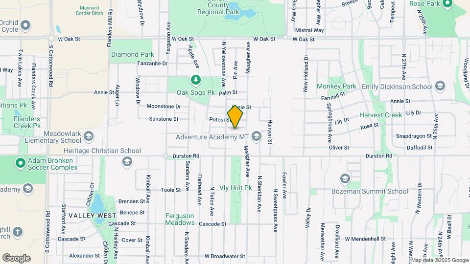 3689 Pipestone St Map and Location Details