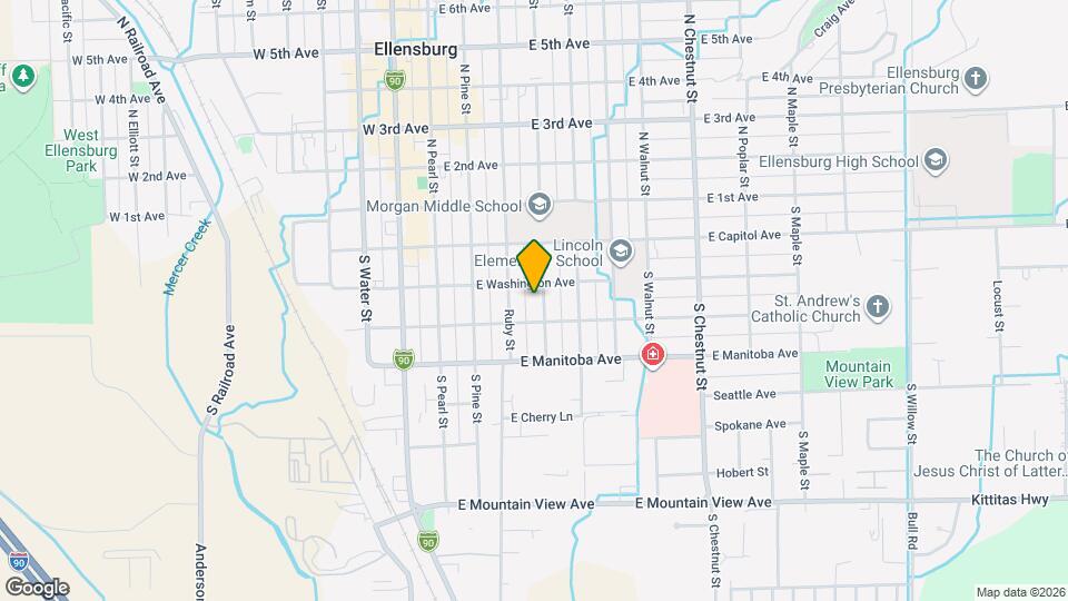 305 S Sprague St, Unit 1 Map and Location Details
