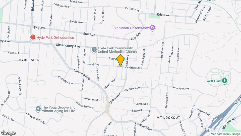 1241 Corbett Ave Map and Location Details