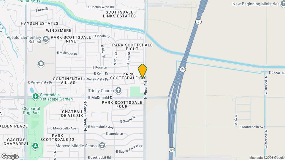 8755 E Valley Vista Dr, Unit SI ID1570245P Mapa y Detalles de la Ubicación