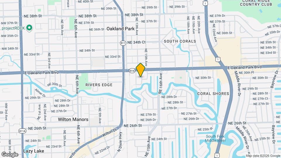 3041 NE 14th Ave Mapa y Detalles de la Ubicación