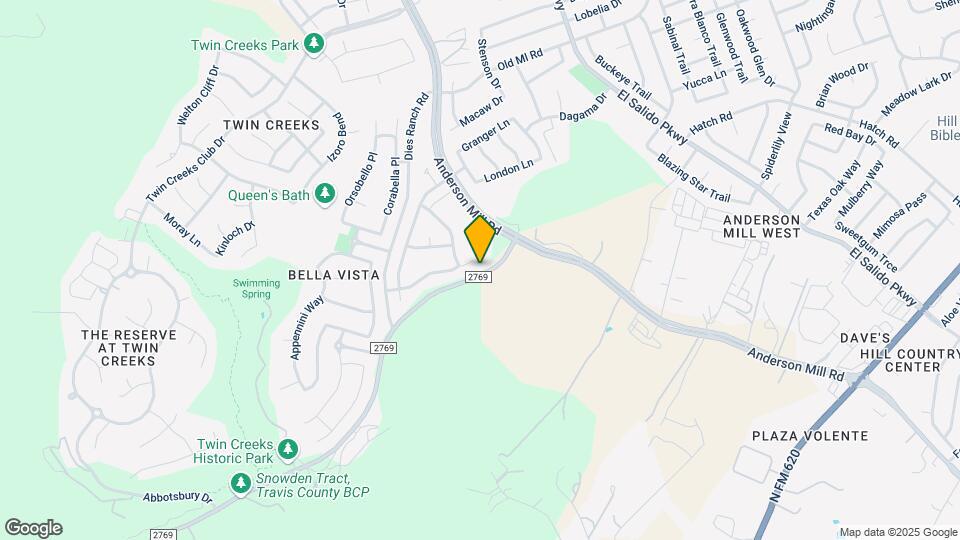 2403 Vestavia Ridge Ln Map and Location Details