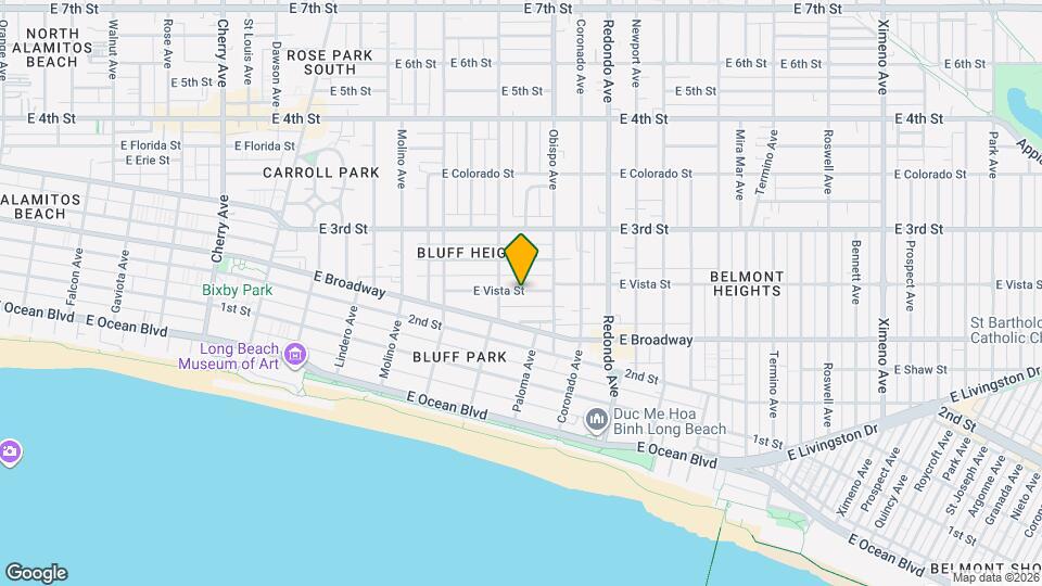 3034 E Vista St Map and Location Details