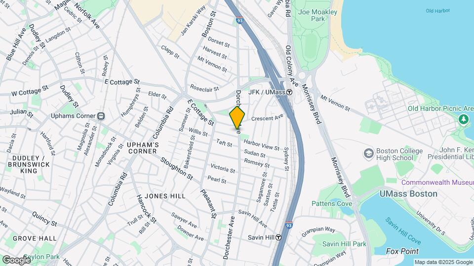 961 Dorchester Ave, Unit 205 Map and Location Details