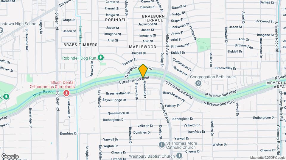 9404 Glenfield Ct Map and Location Details