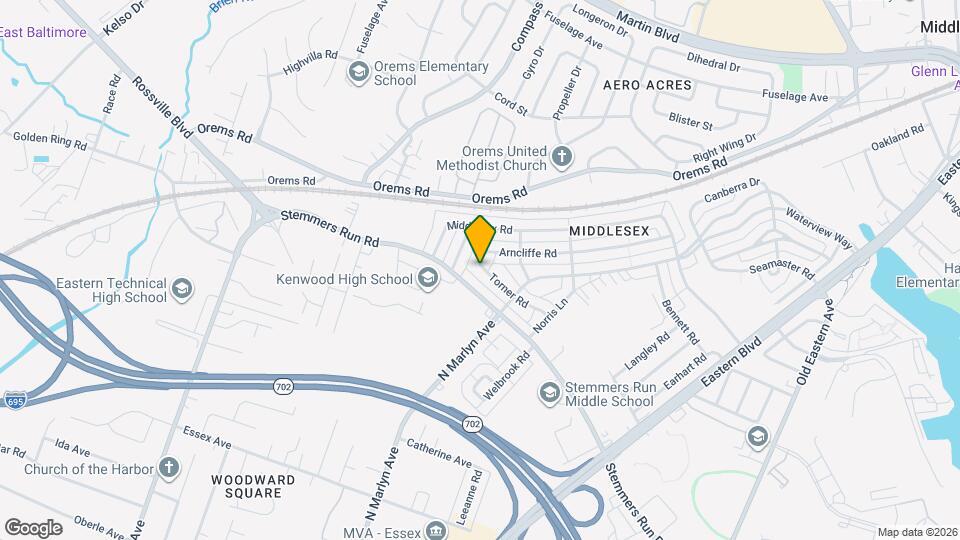 421 Torner Rd Map and Location Details