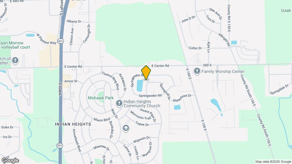 4019 Highland Springs Dr Map and Location Details