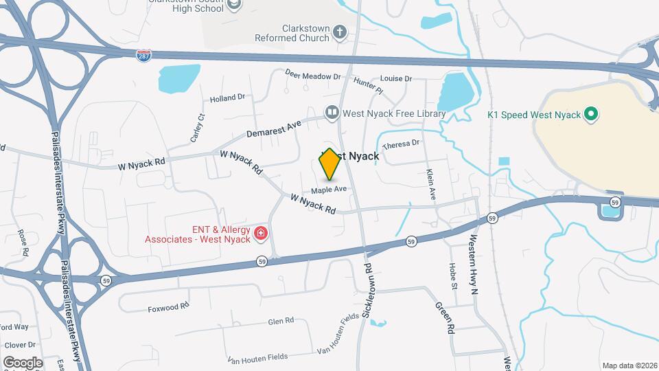 16 Maple Ave Map and Location Details
