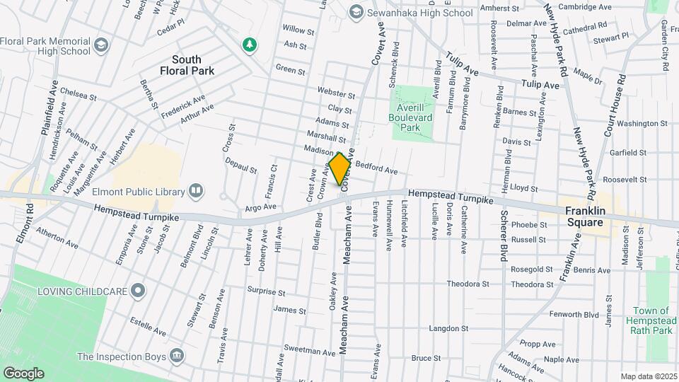 9 Covert Ave Map and Location Details