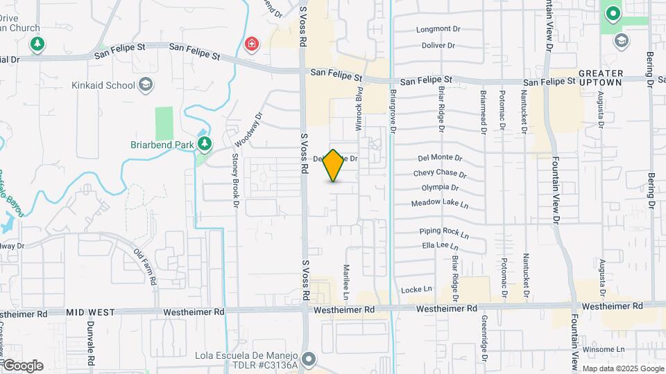 6452 Olympia Dr Map and Location Details