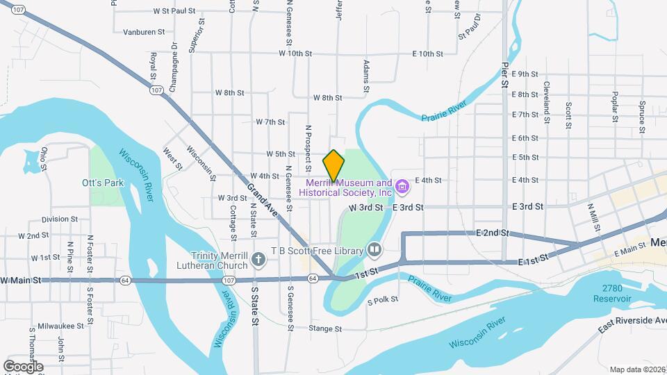 407 East St Map and Location Details