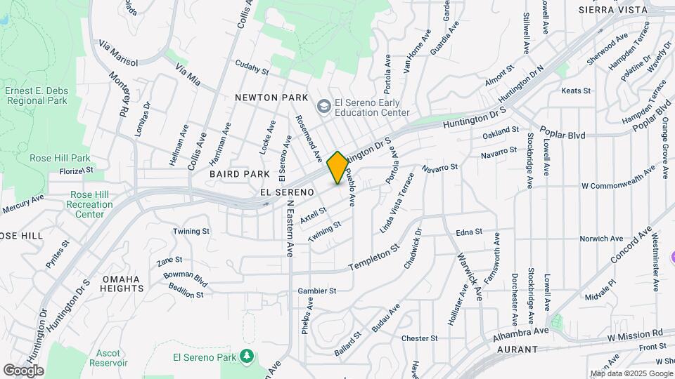 4930 Navarro St Map and Location Details
