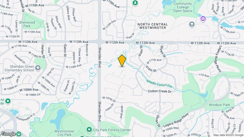 11009 Yates Ct Map and Location Details