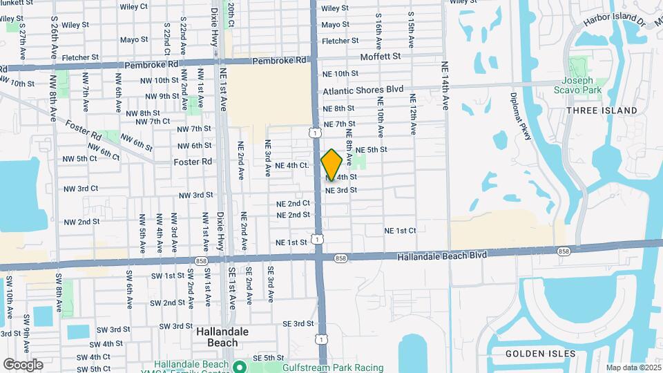 623-713 NE 3rd St Map and Location Details