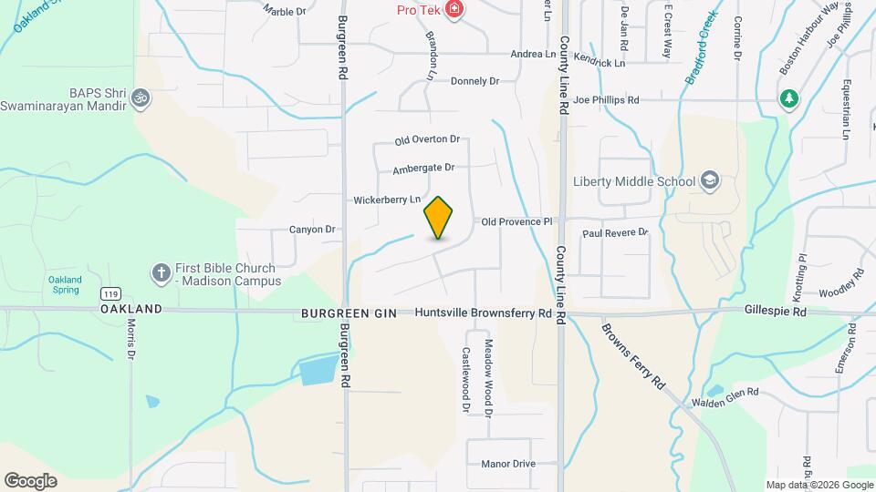 275 Old Overton Dr Map and Location Details