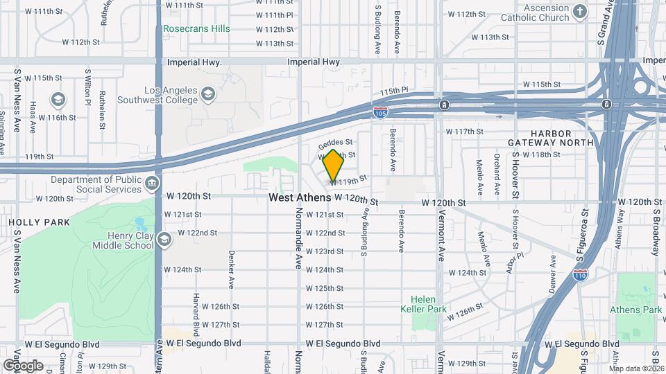 1318 W 119th St, Unit 1A Mapa y Detalles de la Ubicación