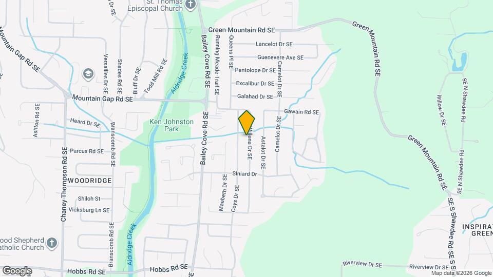 2516 Willena Dr SE Map and Location Details