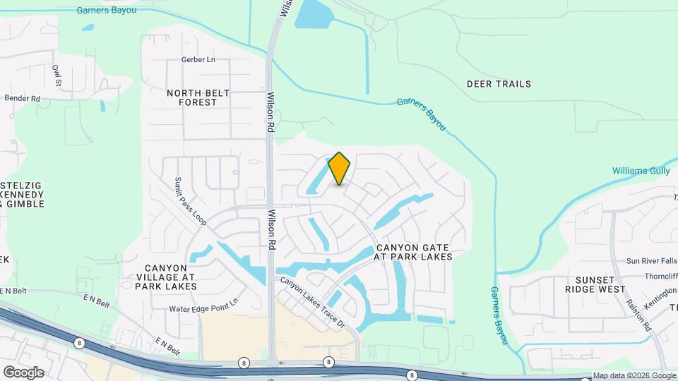 4518 Mallory Creek Dr Mapa y Detalles de la Ubicación