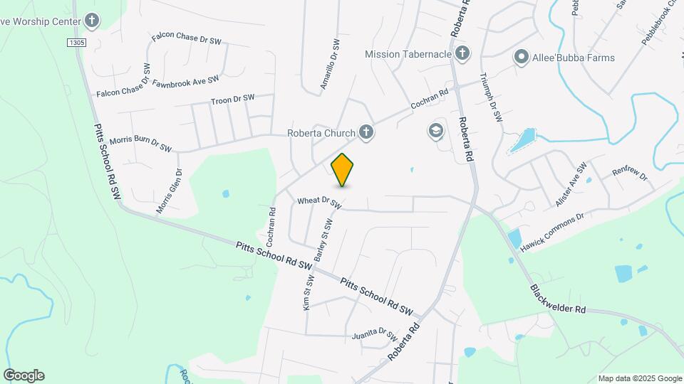 4245 Barley St SW Map and Location Details