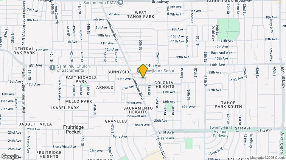 4027 50th St Map and Location Details
