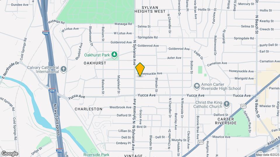 2617 Marigold Ave Map and Location Details