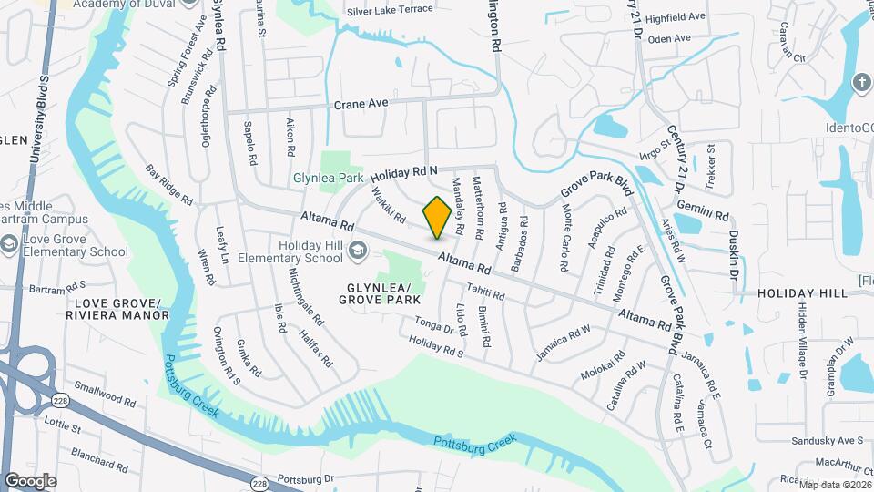 7127 Altama Rd Map and Location Details