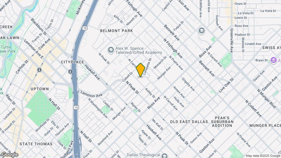 4406 Lafayette St Map and Location Details