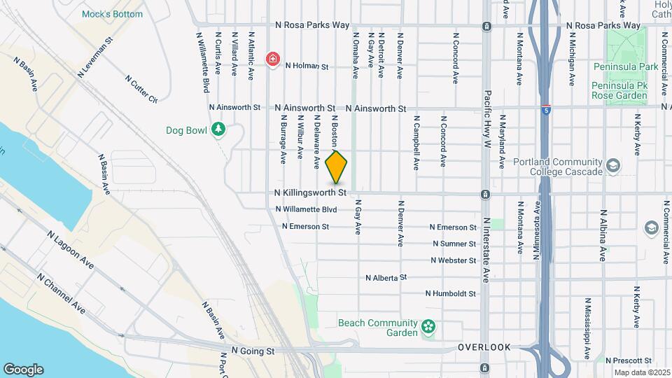 5509 N Boston Ave Map and Location Details