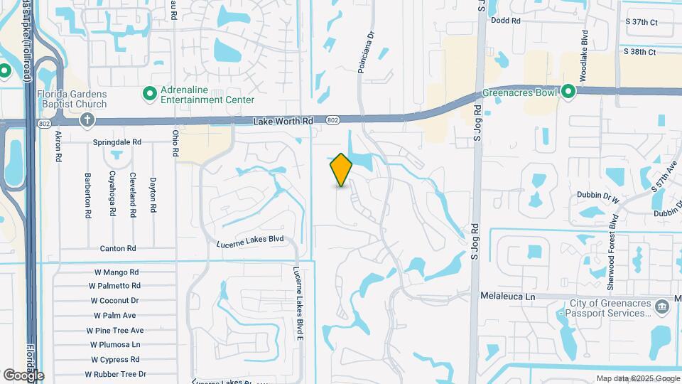 4344 Hammock Grove Dr Map and Location Details