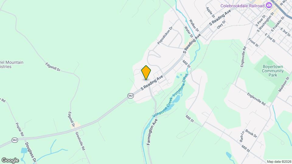 801 S Reading Ave Map and Location Details