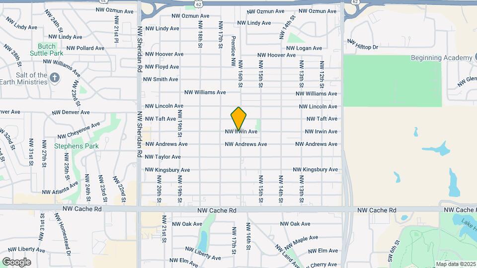 1602 NW Irwin Ave Map and Location Details