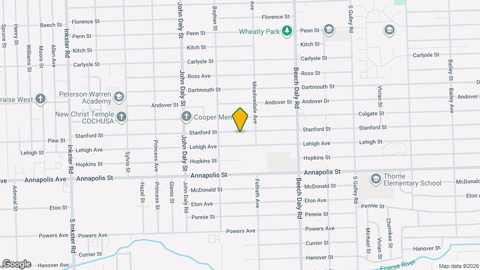 26159 Stanford St Map and Location Details