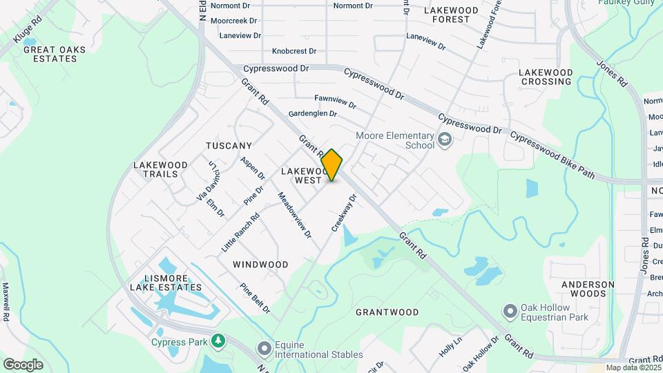 13618 Cedar Point Dr Map and Location Details