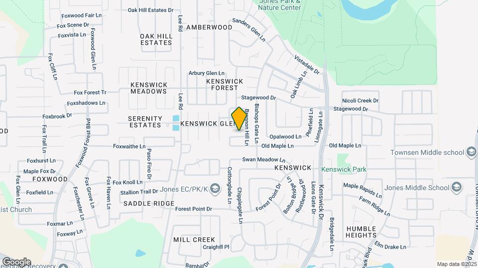 8131 Chancewood Ln Map and Location Details