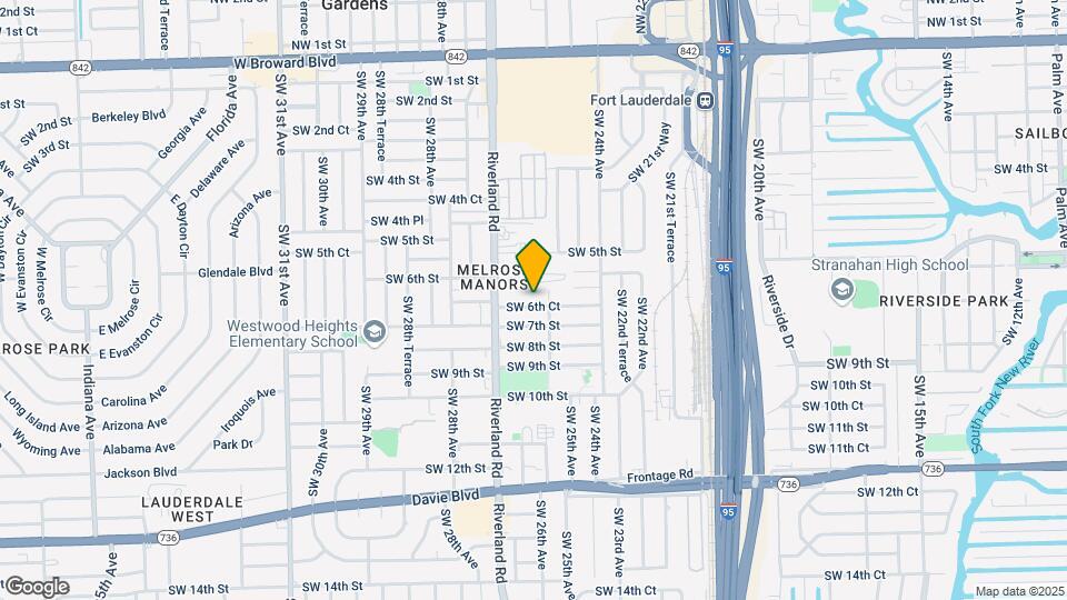 2629 SW 6th Ct Map and Location Details