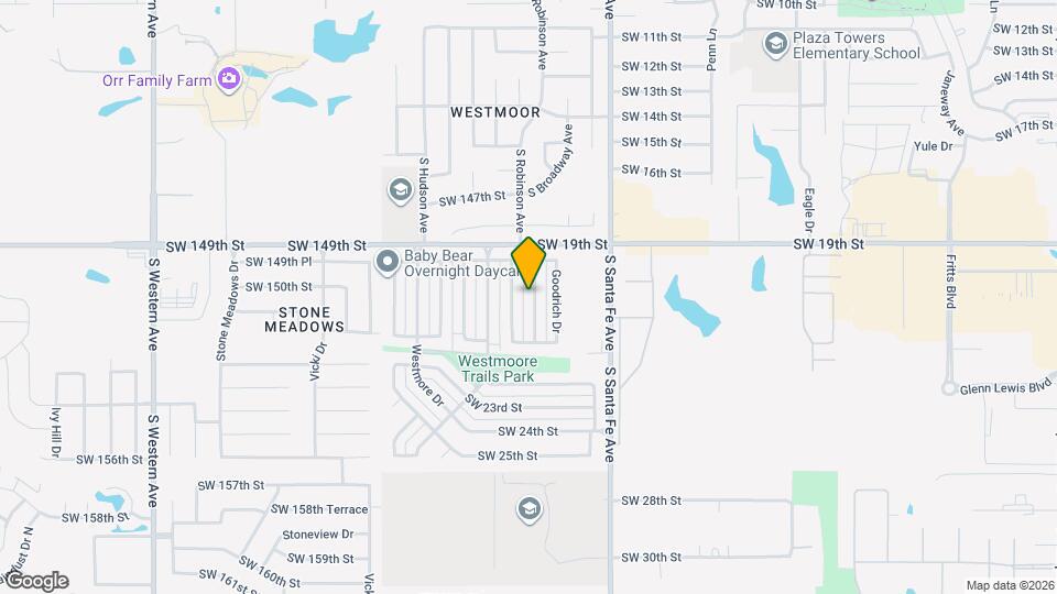 2121 Meench Dr Map and Location Details