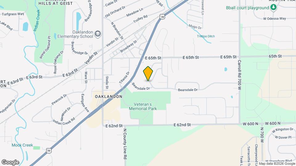 6324 Blakeview Dr Mapa y Detalles de la Ubicación
