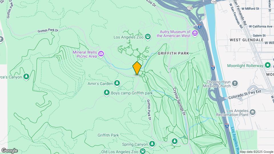 5685 Griffith Park Dr Mapa y Detalles de la Ubicación