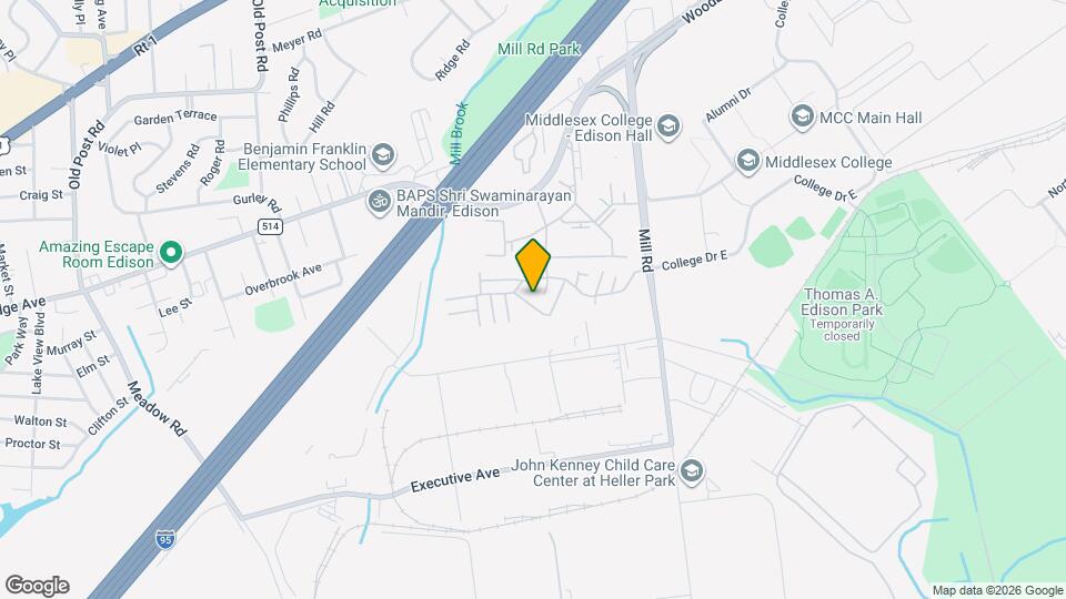 334 College Dr Map and Location Details