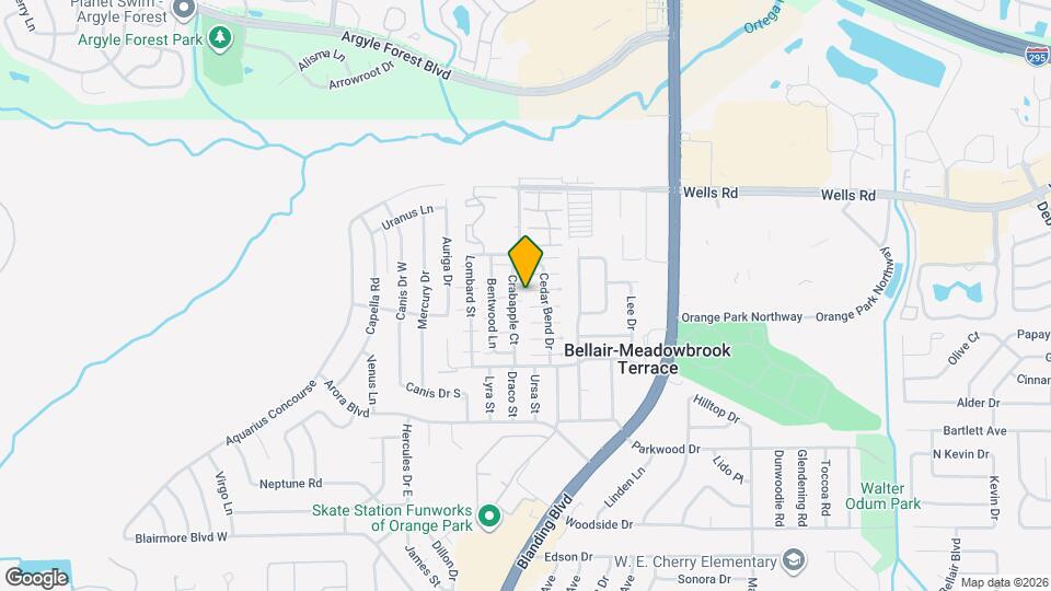 1975 Blue Bird Run W Map and Location Details