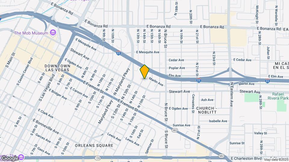 14th St Apartments Mapa y Detalles de la Ubicación